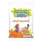 he Natural Confectionery Co. Sour Squirms Jellies Sweets (110 g)